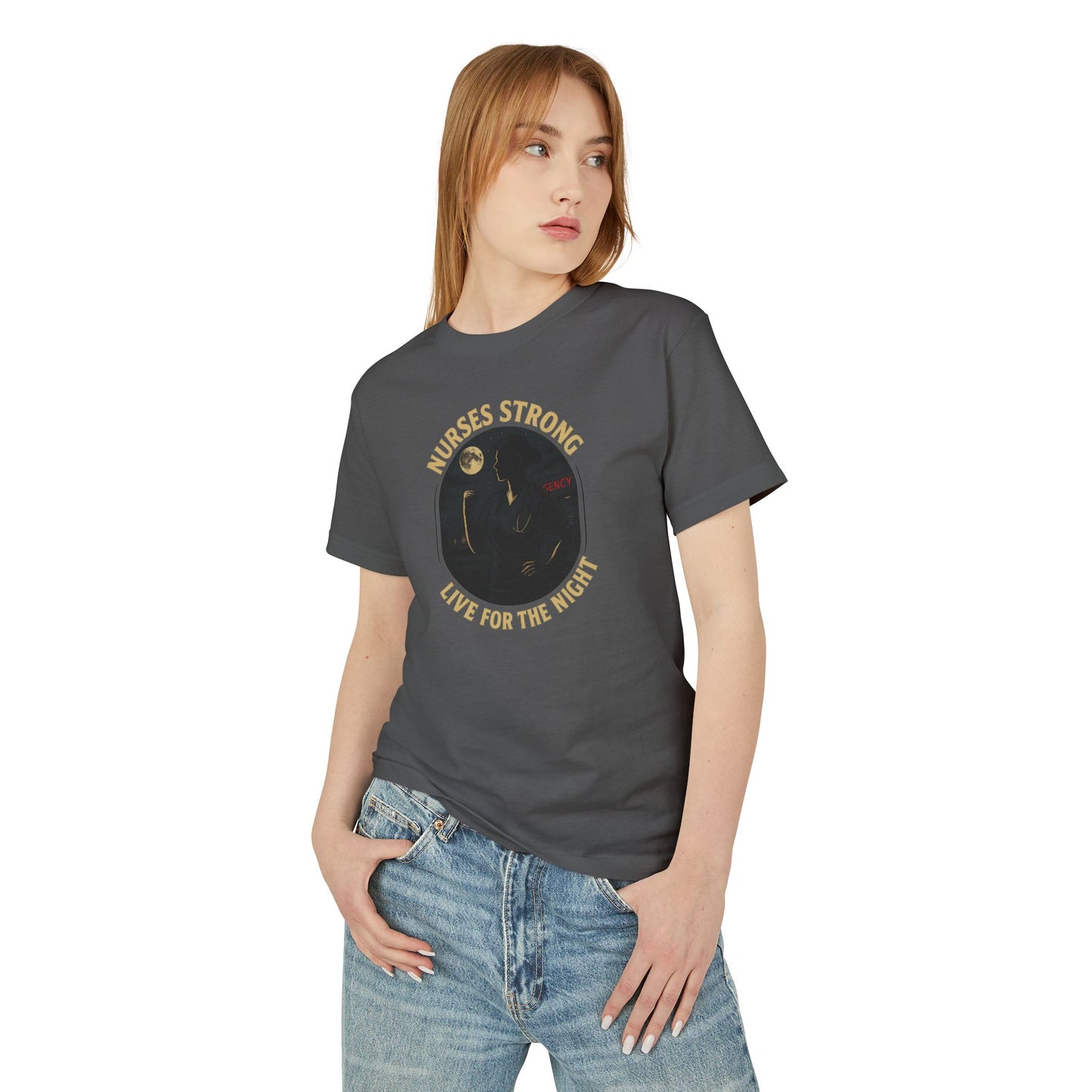 Live for the Night | Comfortable Cotton Shirt, Gift for Nurses