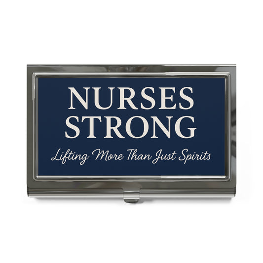 Nurse Strong Business Card Holder