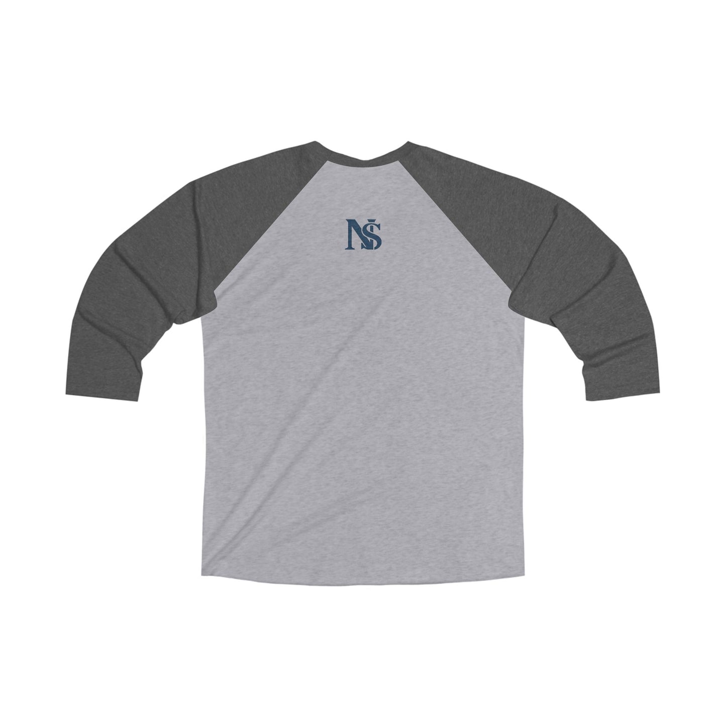 Strength/Knowledge Unisex 3/4 Sleeve Baseball Tee | Sports Apparel, Comfort Tee, Casual Wear, Gift for Fitness Enthusiasts