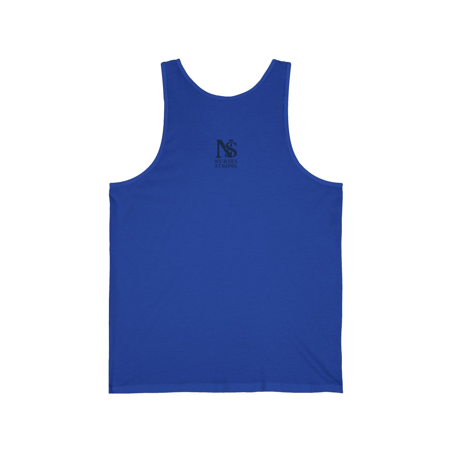 Nurses Strong Tank Top, Unisex Jersey Tank, Nursing Gift, Workout Apparel, Fitness Top, Health Professional Clothing