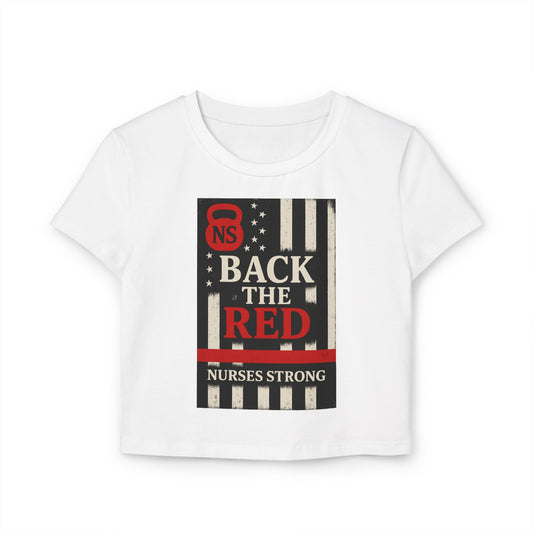 Back the Red Baby Tee