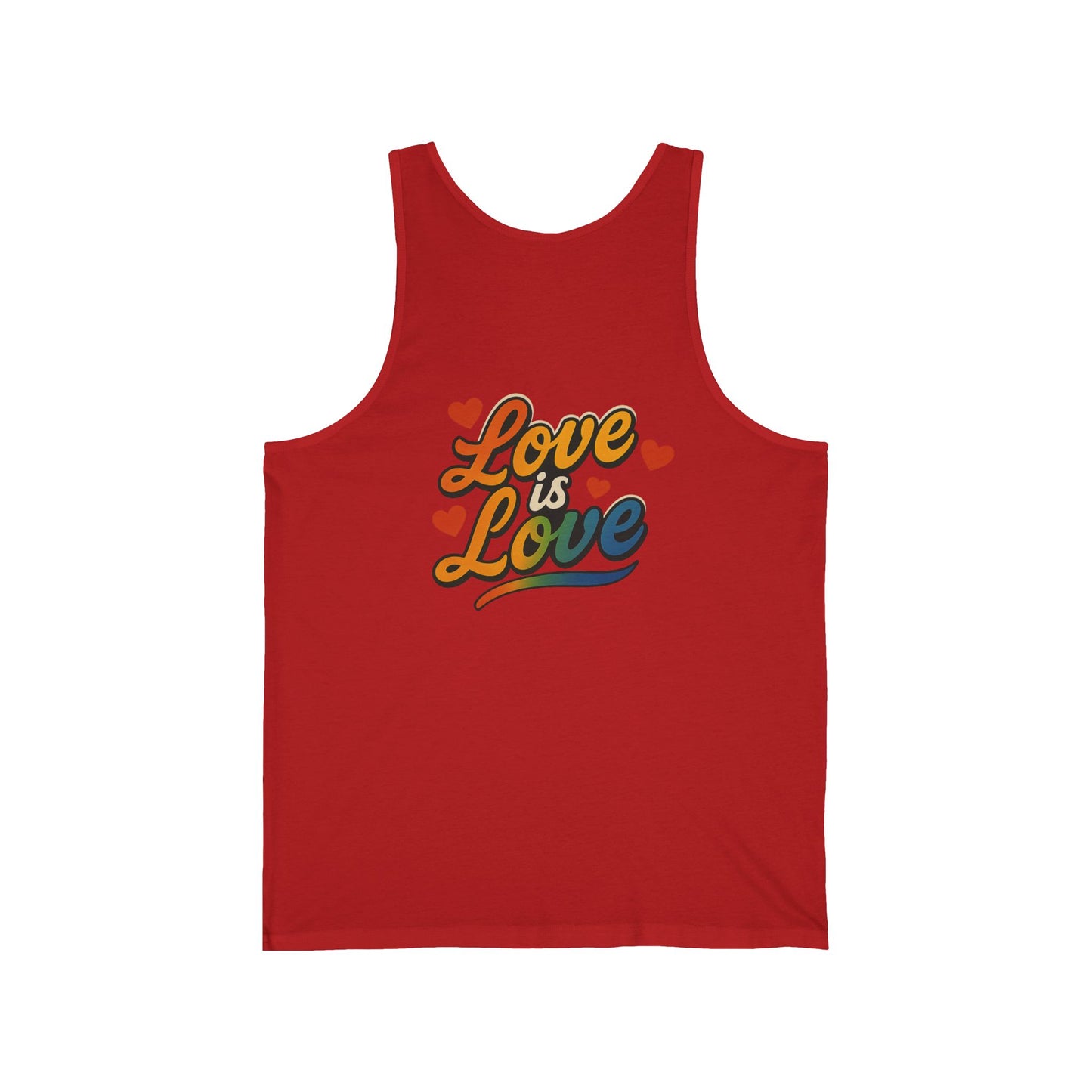 Love is Love Unisex Jersey Tank Top - Gift for Nurses