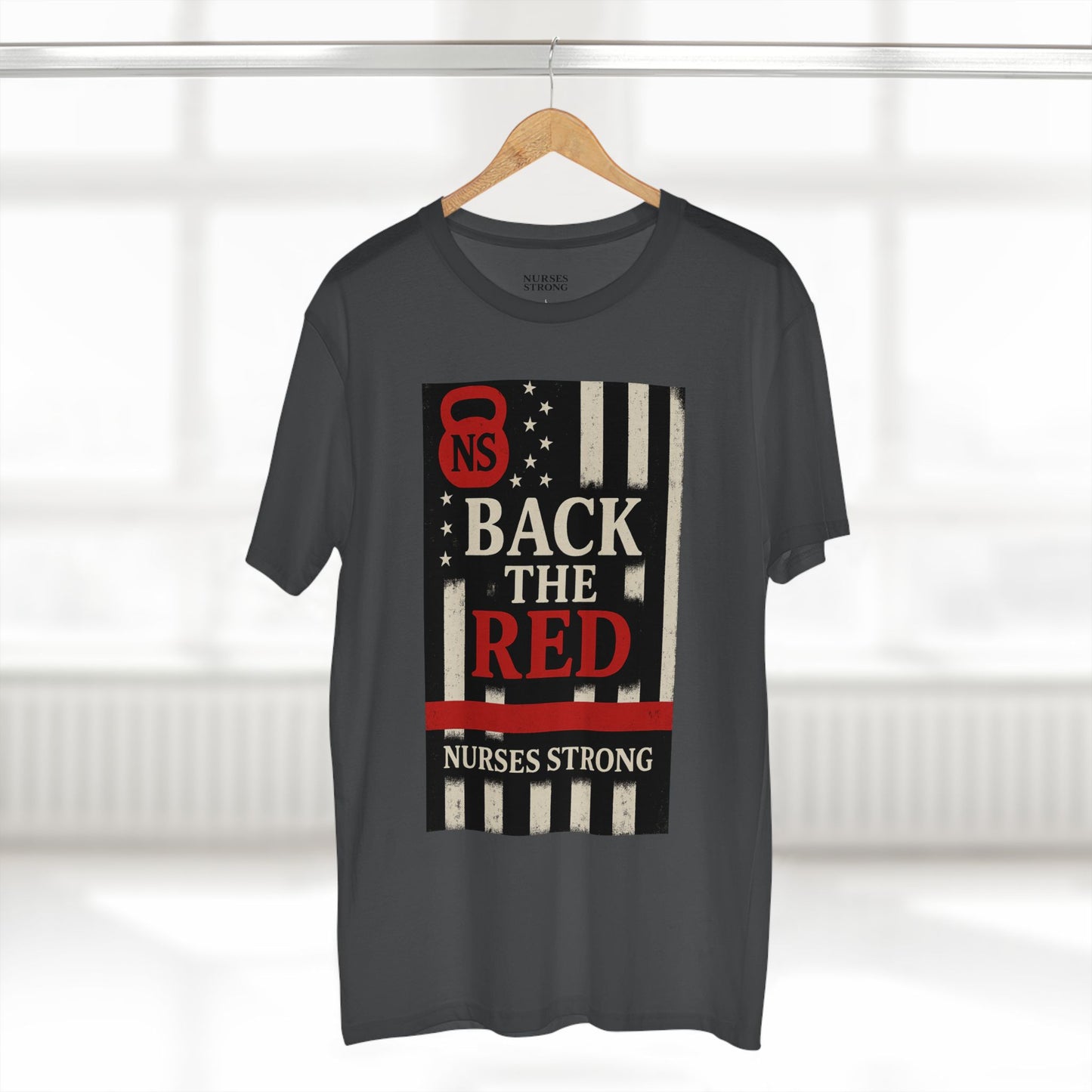 Back the Red Nurses Strong Tee
