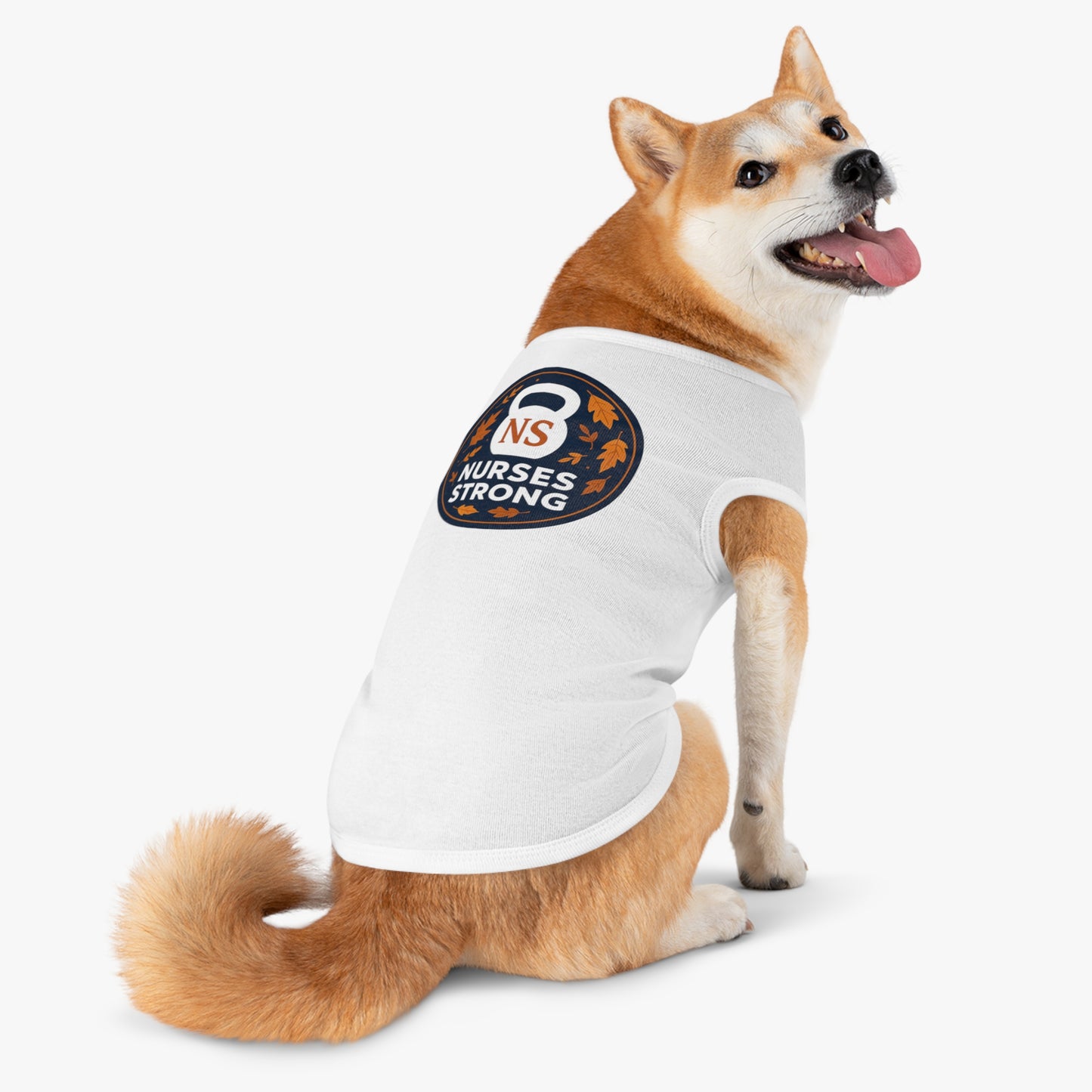 Nursing Pet Tank Top - Nurses Strong Dog Shirt, Pet Apparel, Cute Dog Gift, Dog Lovers, Pet Costume, Fall Fashion