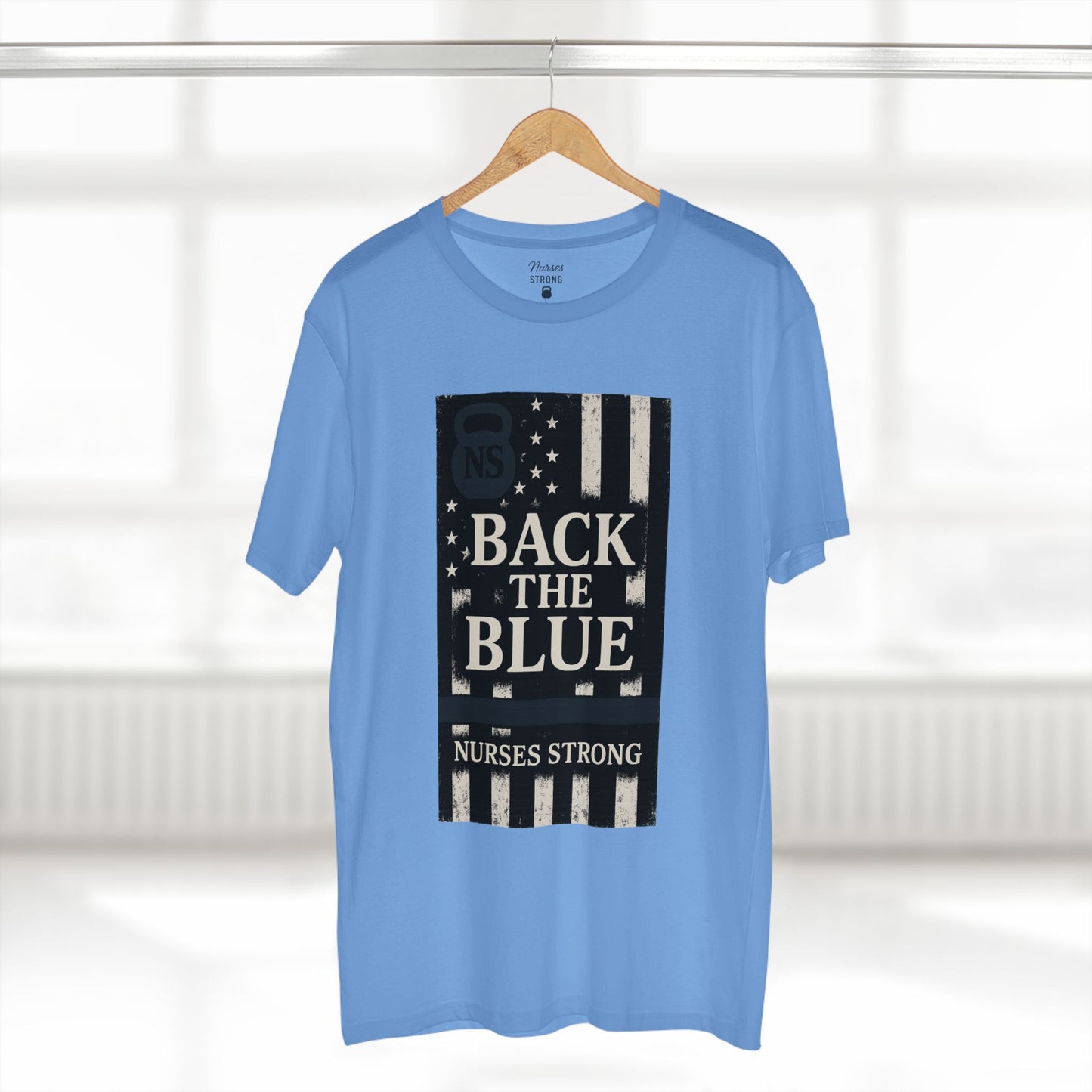 Back the Blue, Nurse Support Tee, Casual Wear