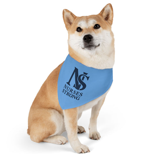 NC NS Pet Bandana Collar, Dog Scarf, Pet Gift, Nurse Appreciation, Customized Pet Collar, Cute Dog Accessories
