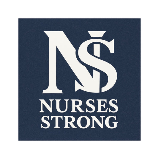 Nurse Strong Car Magnets | Inspirational Car Decal for Nurses, Gift for Healthcare Workers, Strong Nurse Magnet, Nursing Appreciation