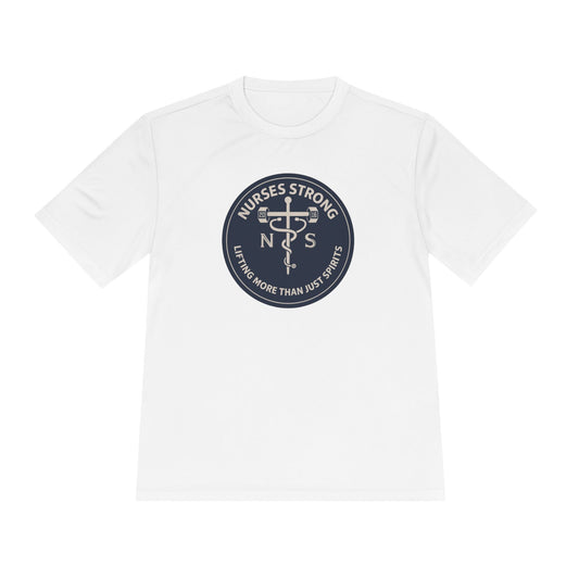 Nurses Strong Performance Tee | Gift for Healthcare Workers, Athletic Shirt, Appreciation Gift, Fitness Apparel, Nursing Student Tee