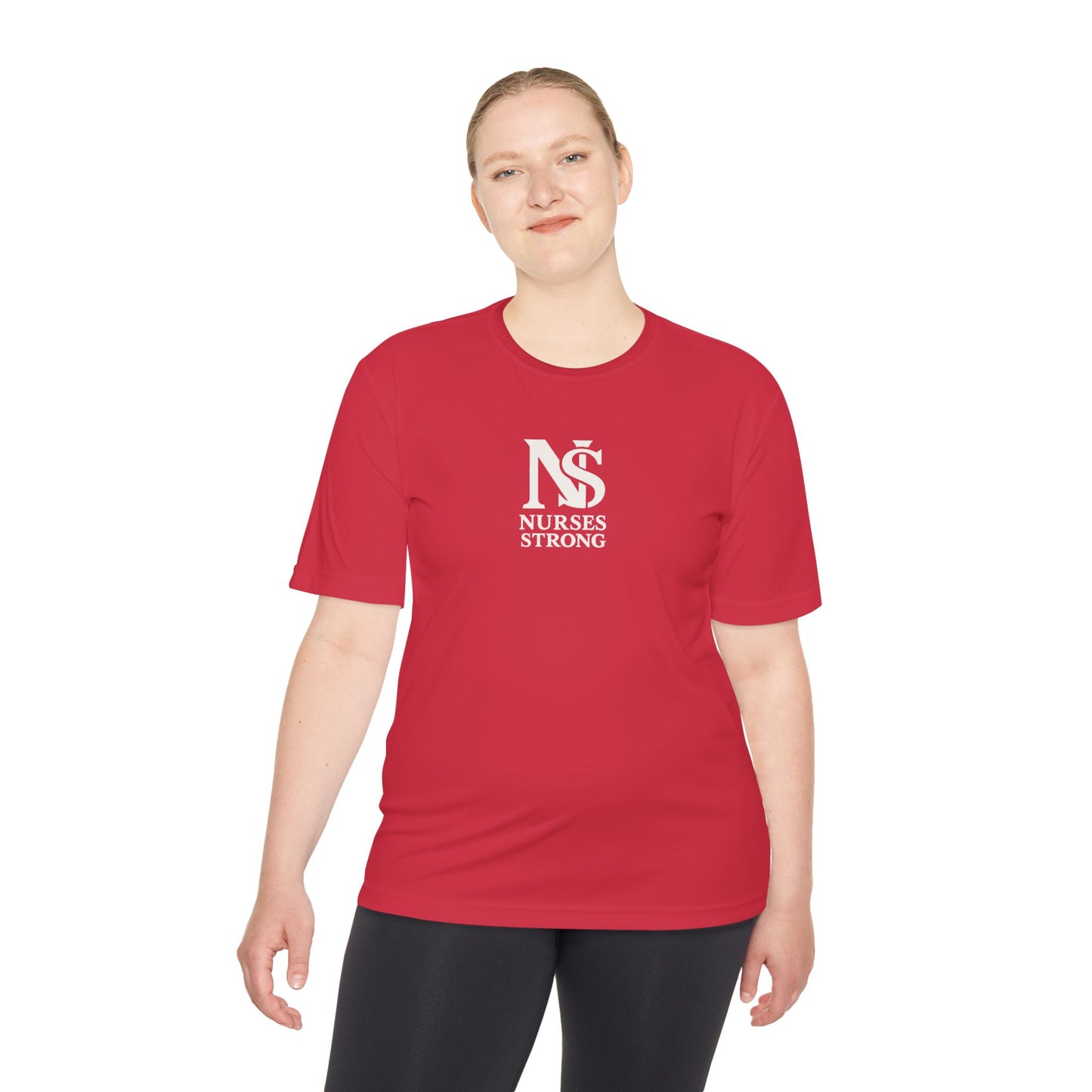 Be the Change Unisex Moisture Wicking Tee - Nurses Strong, Be the Change in Healthcare Tee, Gifts for Nurses, Nursing Apparel, Healthcare Worker Gift