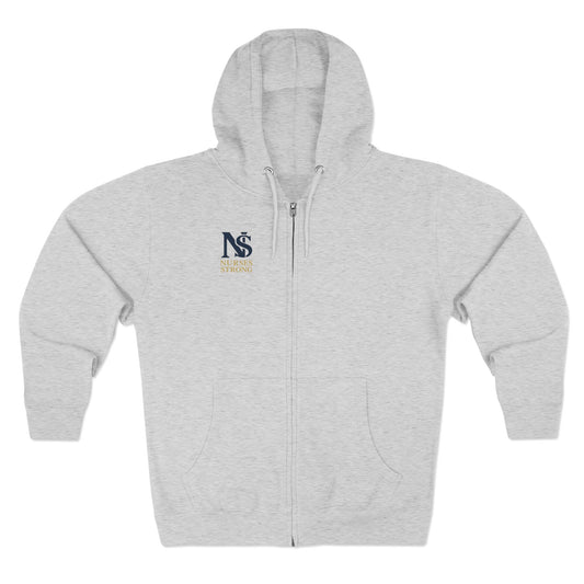 Wolf Pack Stronger Together Unisex Zip Hoodie, Cozy Outfit,