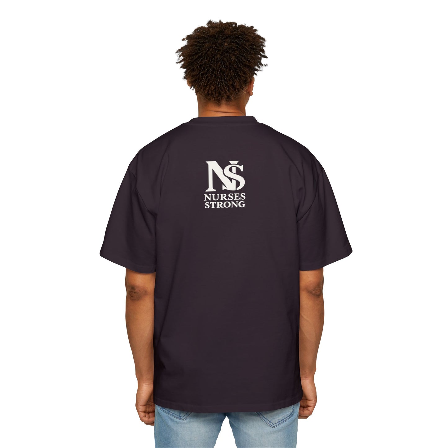 ICU Nurse Oversized Tee - Unisex Nurse Shirt, Gift for Healthcare Workers, Nurse Appreciation, Casual Wear, Red T-Shirt