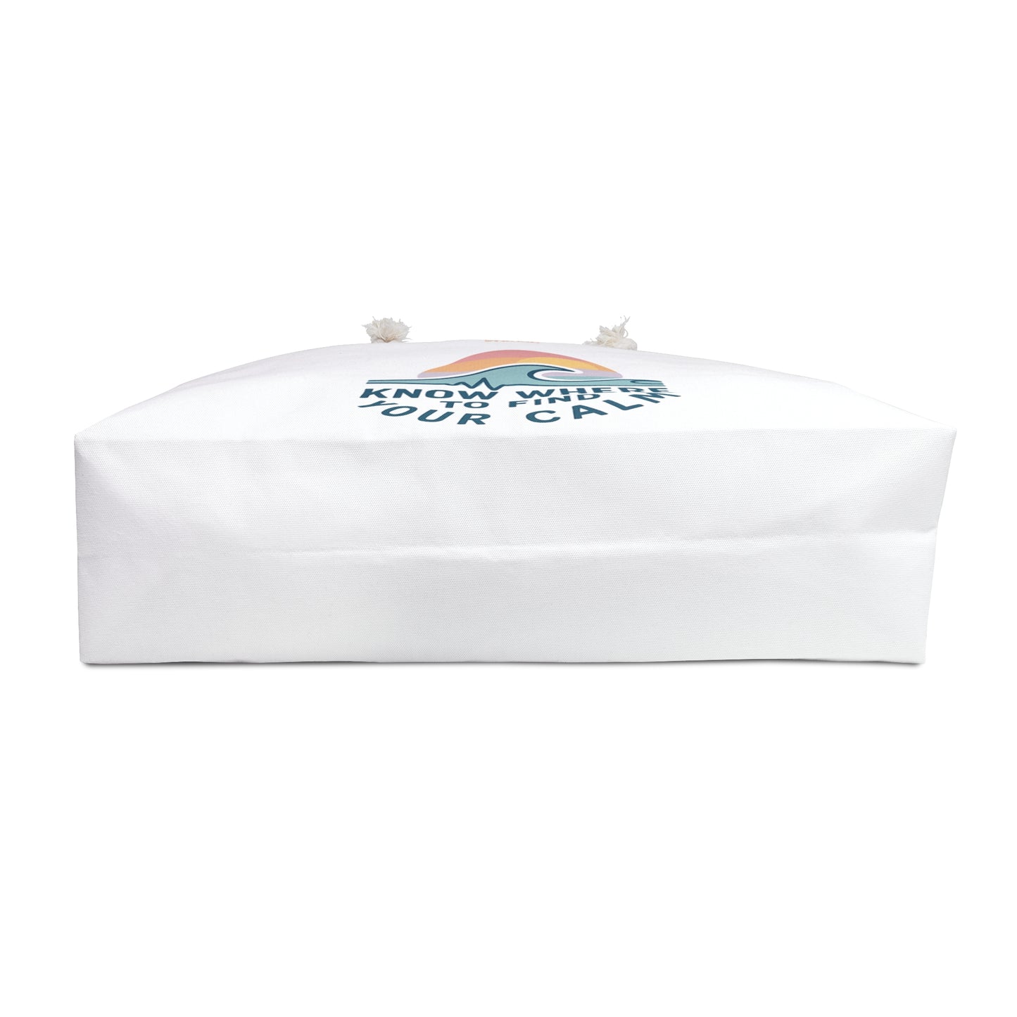 Calm Vibes Weekender Bag - Travel Tote, Beach Companion, Vacation Essentials