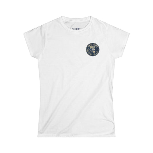 CEN Women's Graphic Tee, Casual Wear, Fitness Apparel, Everyday T-Shirt, Gift for Her, Holiday Gift