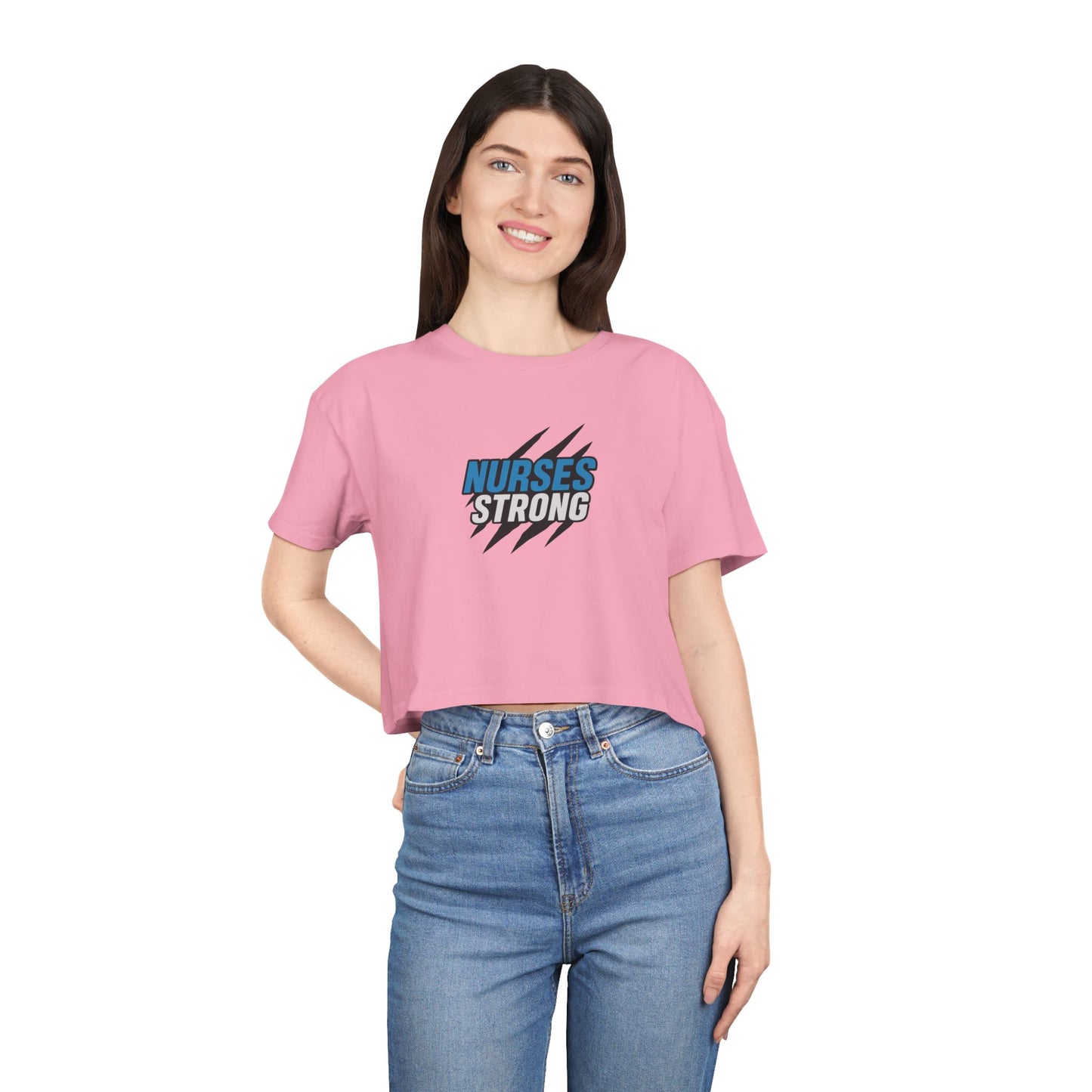 Fierce Women's Crop Tee – Fitness, Casual