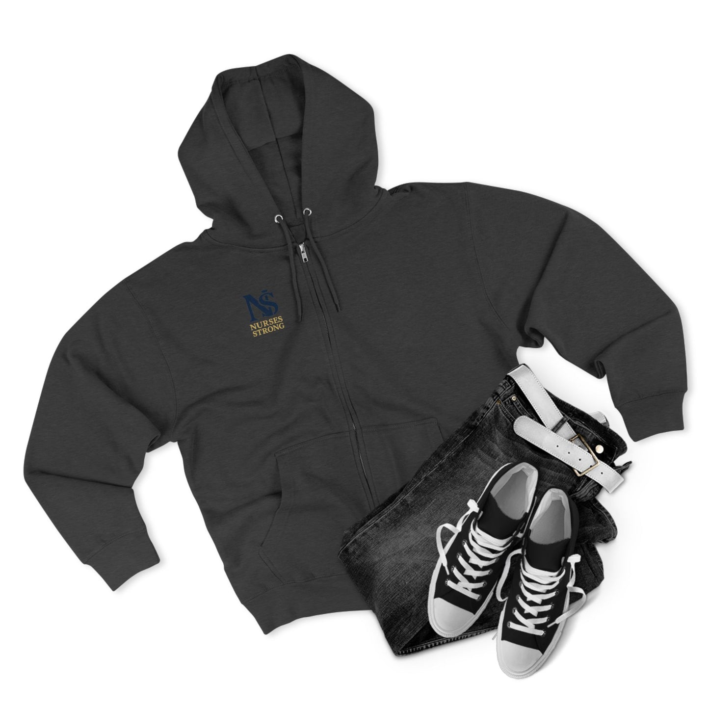 Wolf Pack Stronger Together Unisex Zip Hoodie, Cozy Outfit,