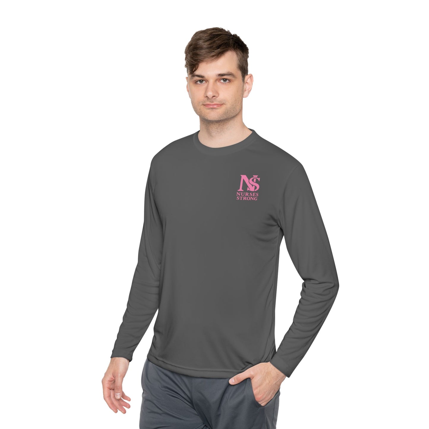 Unisex Lightweight Long Sleeve Tee - Nurses Strong T-Shirt for Healthcare Workers, Gift for Nurses, Fitness Shirt, Casual Wear, [...]