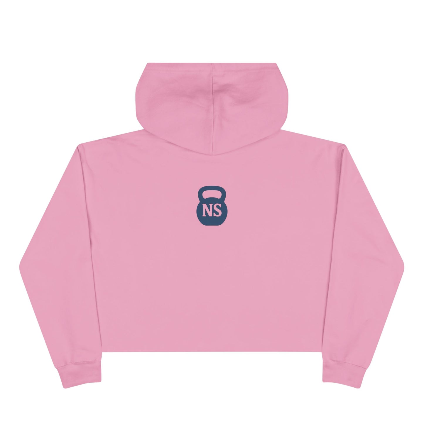 Wellness Crop Hoodie: Balance & Strength, Fitness Apparel