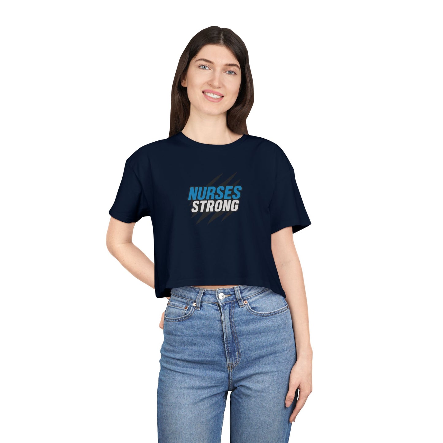 Fierce Women's Crop Tee – Fitness, Casual