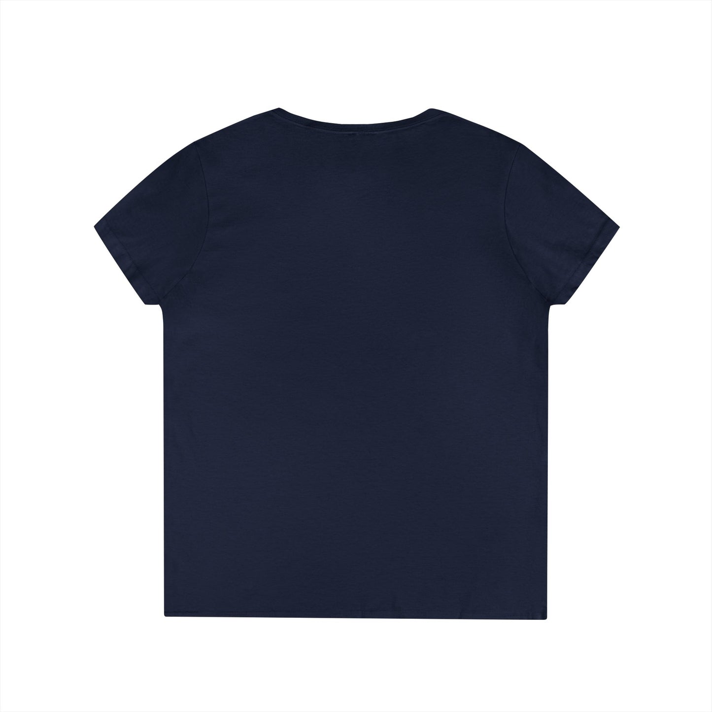 Personalized Heart NS V-Neck T-Shirt for Women, Stylish Gift, Everyday Wear, Casual Tee