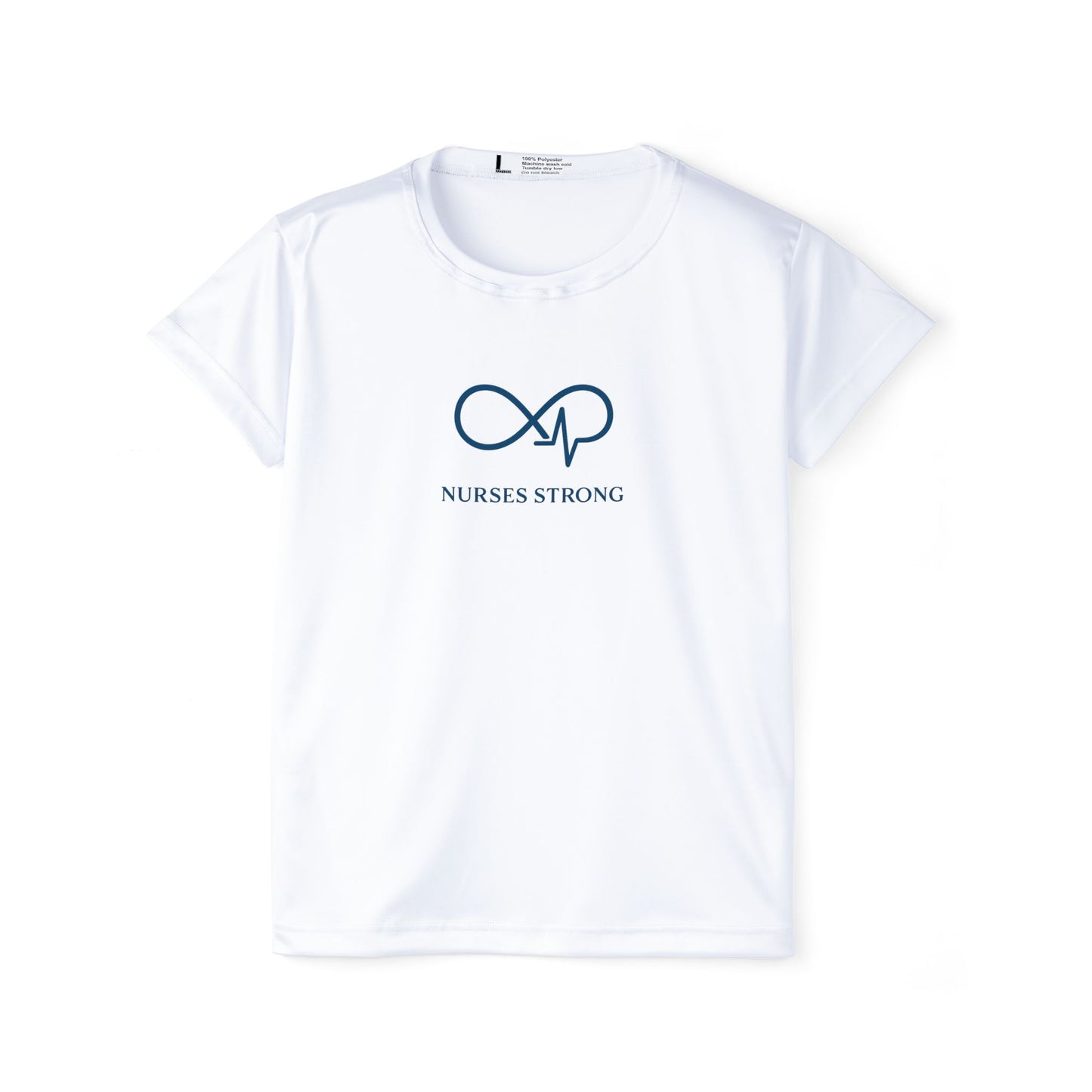 Nurses Strong Infinity Sports Jersey, Athletic Tee, Gift for Nurses, Workout Shirt,