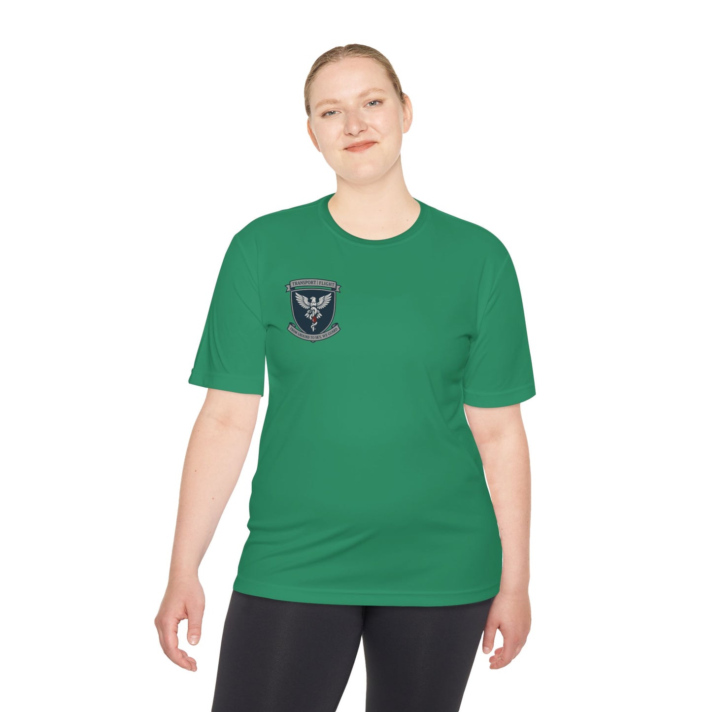 Transport/Flight Moisture Wicking Tee - Comfortable Athletic Shirt, Fitness Wear, Active Lifestyle, Sports Apparel, Workout Top