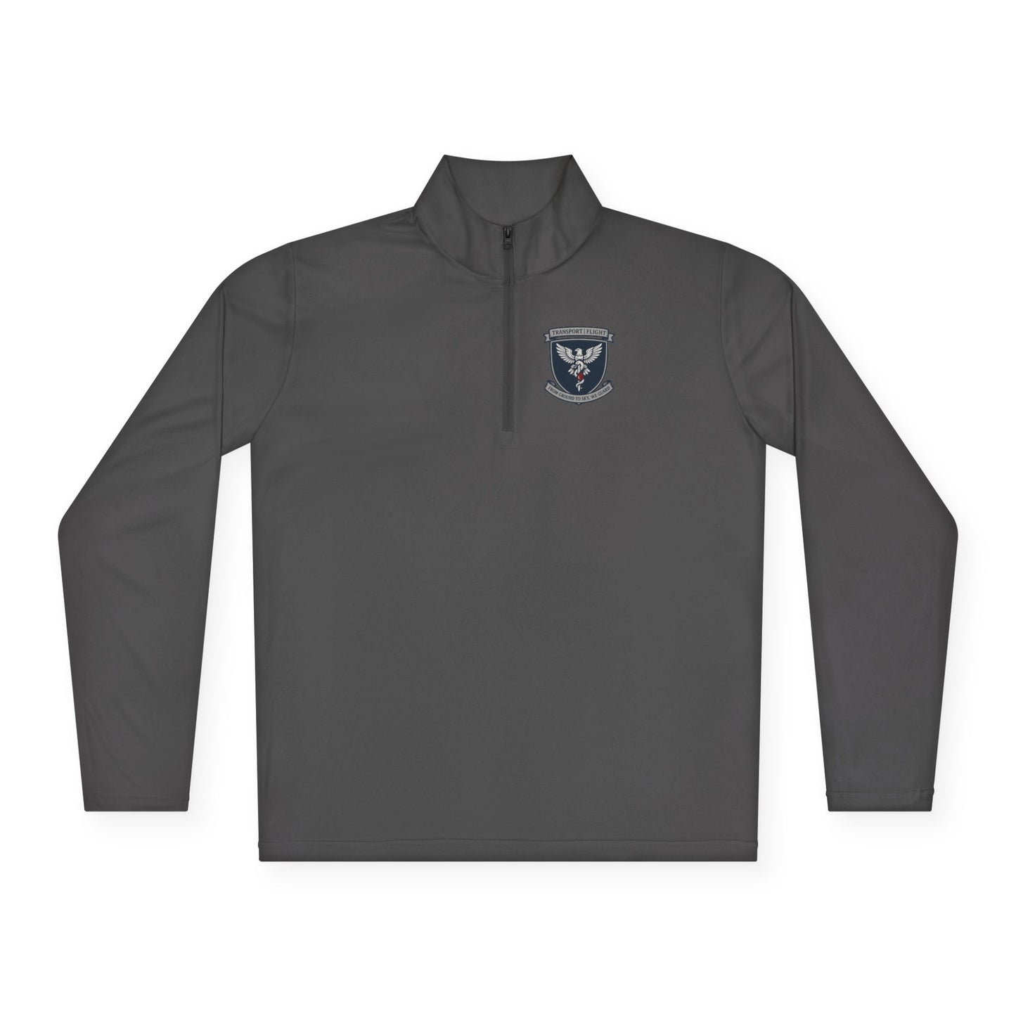 Unisex Quarter-Zip Pullover with Emblem - Cozy, Casual Layer for Outdoor Adventures, Perfect Gift for Team Spirit, Camping, Dad's Day, [...]