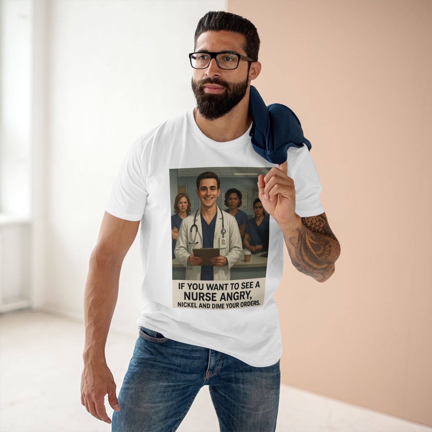 If You Want to See a Nurse Angry Tee