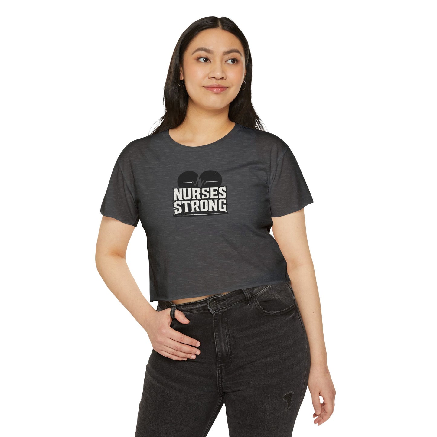 When We Were Young Festival Crop Top, Edgy Crop Tee