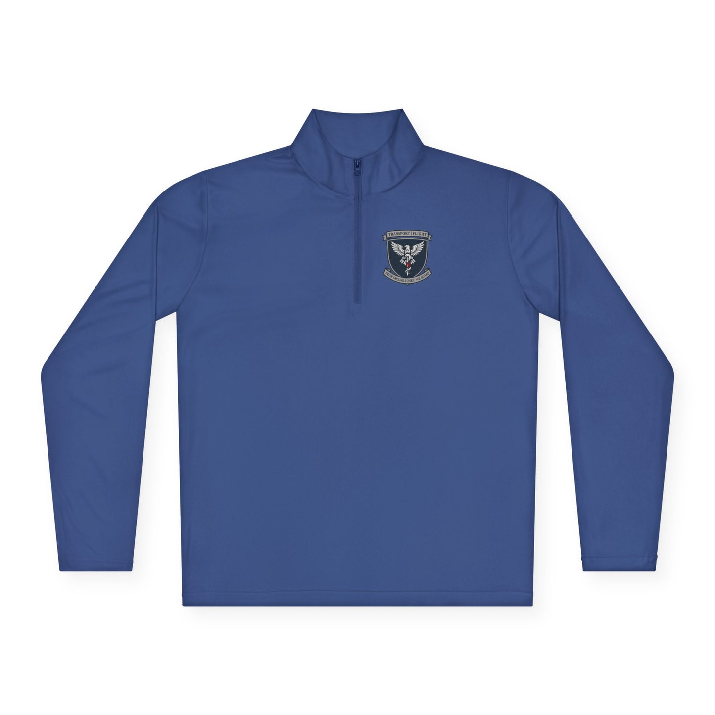 Unisex Quarter-Zip Pullover with Emblem - Cozy, Casual Layer for Outdoor Adventures, Perfect Gift for Team Spirit, Camping, Dad's Day, [...]
