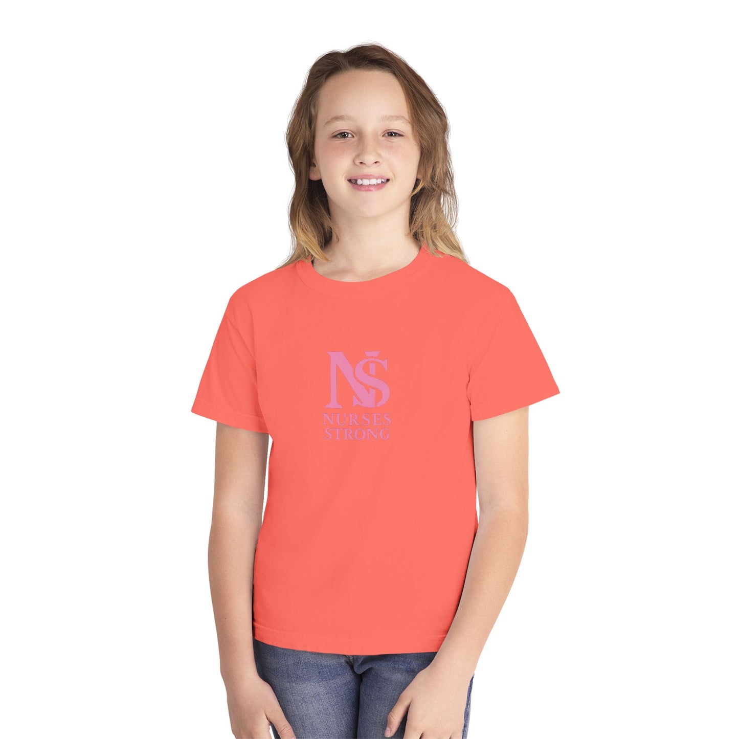 Nurses Strong Youth Tee, Inspirational Shirt for Future Nurses, Motivational Gift, Medical Student Apparel, Health Care T-Shirt