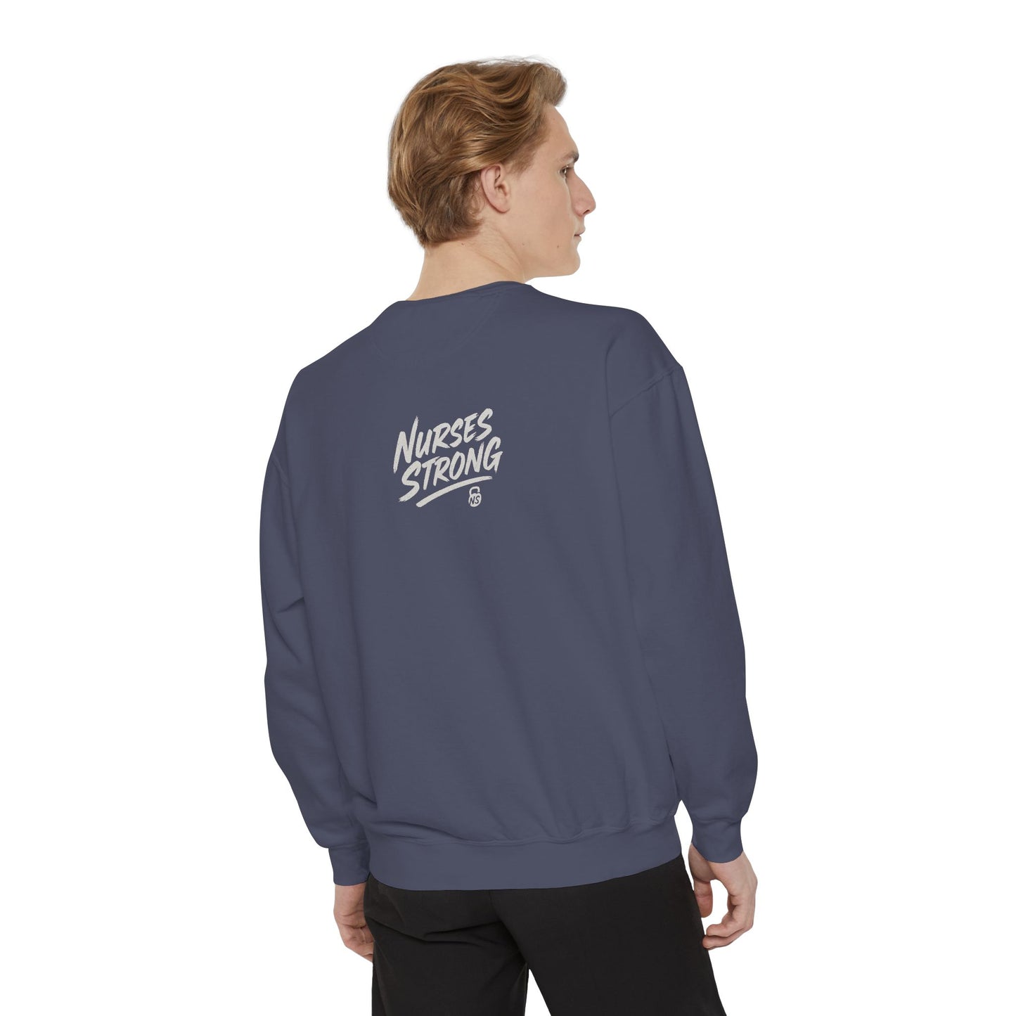 Nightshifter for Life, Unisex Sweatshirt Nurses Strong, Cozy Gift for Healthcare Workers, Casual Wear, Fall Fashion