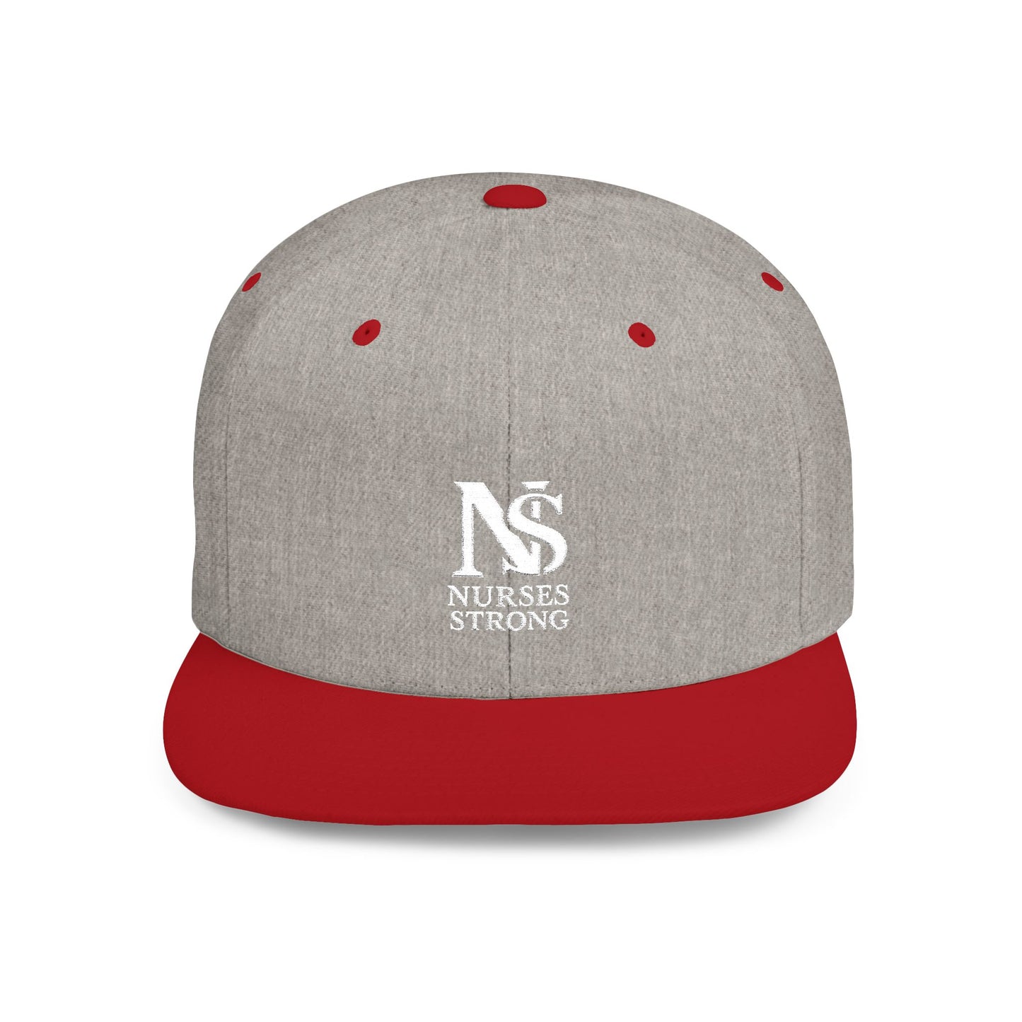 Nurses Strong Flat Bill Snapback Cap - Stylish Hat for Healthcare Workers, Gift for Nurses, Adjustable Cap, Supportive Fashion [...]