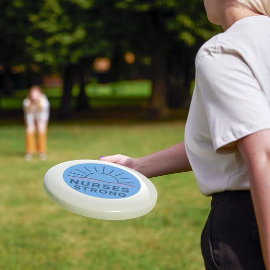 Nurses Strong Frisbee - Fun Outdoor Game, Gift for Nurses, Summer Activities, Inspirational Frisbee