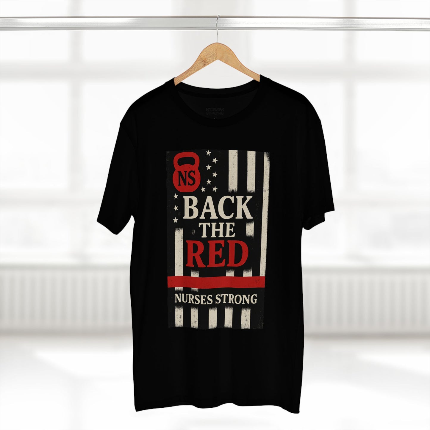 Back the Red Nurses Strong Tee