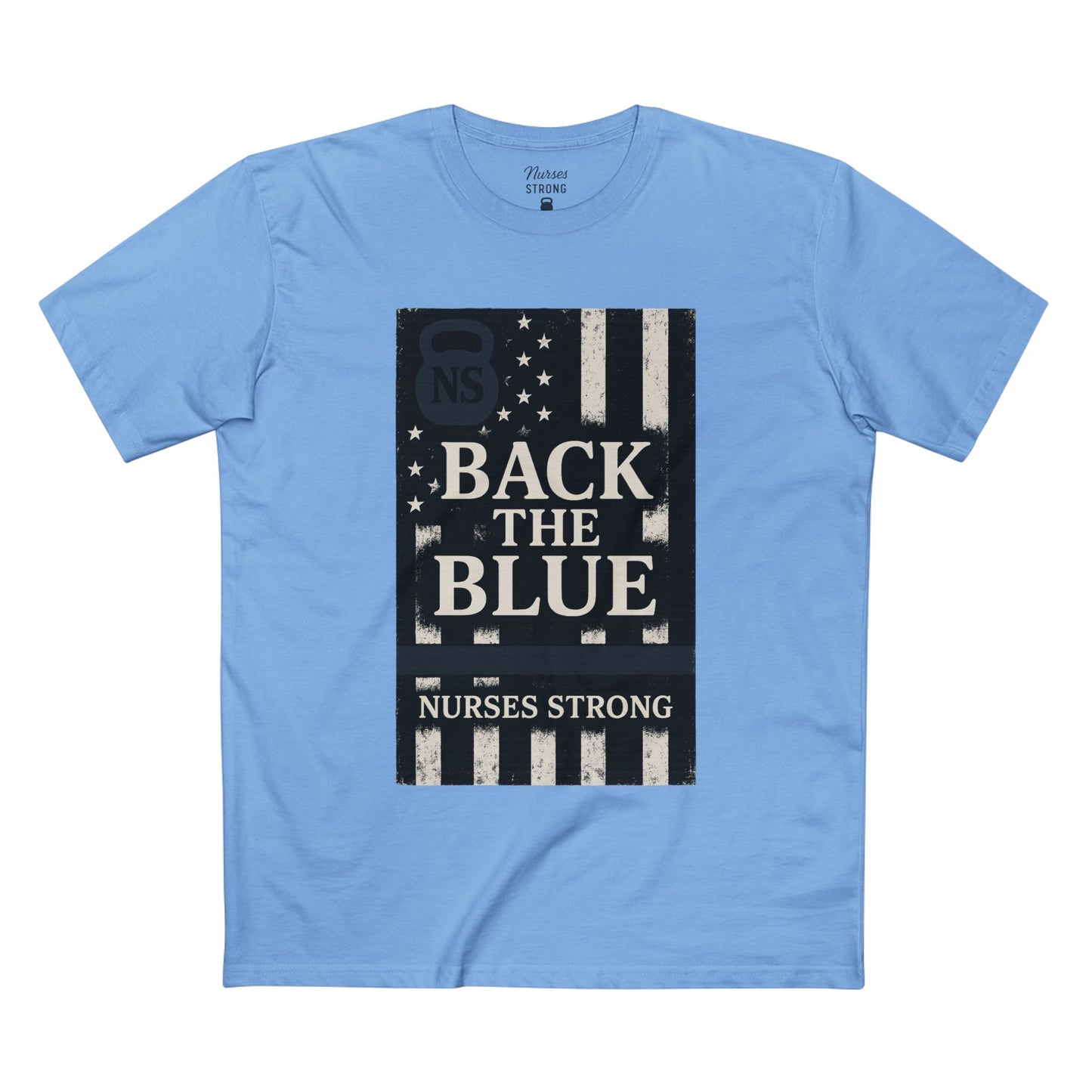 Back the Blue, Nurse Support Tee, Casual Wear