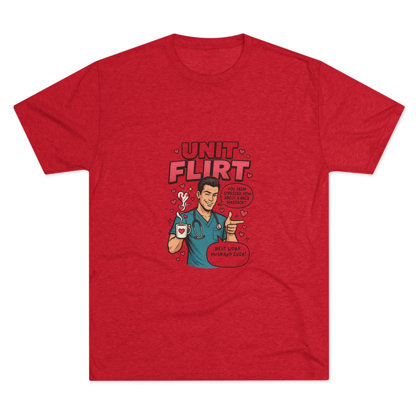 Flirty Unisex Tee - Cute Gift for Dating, Valentine's Day, Funny Gift for Him or Her, Casual Wear, Unisex Graphic Shirt