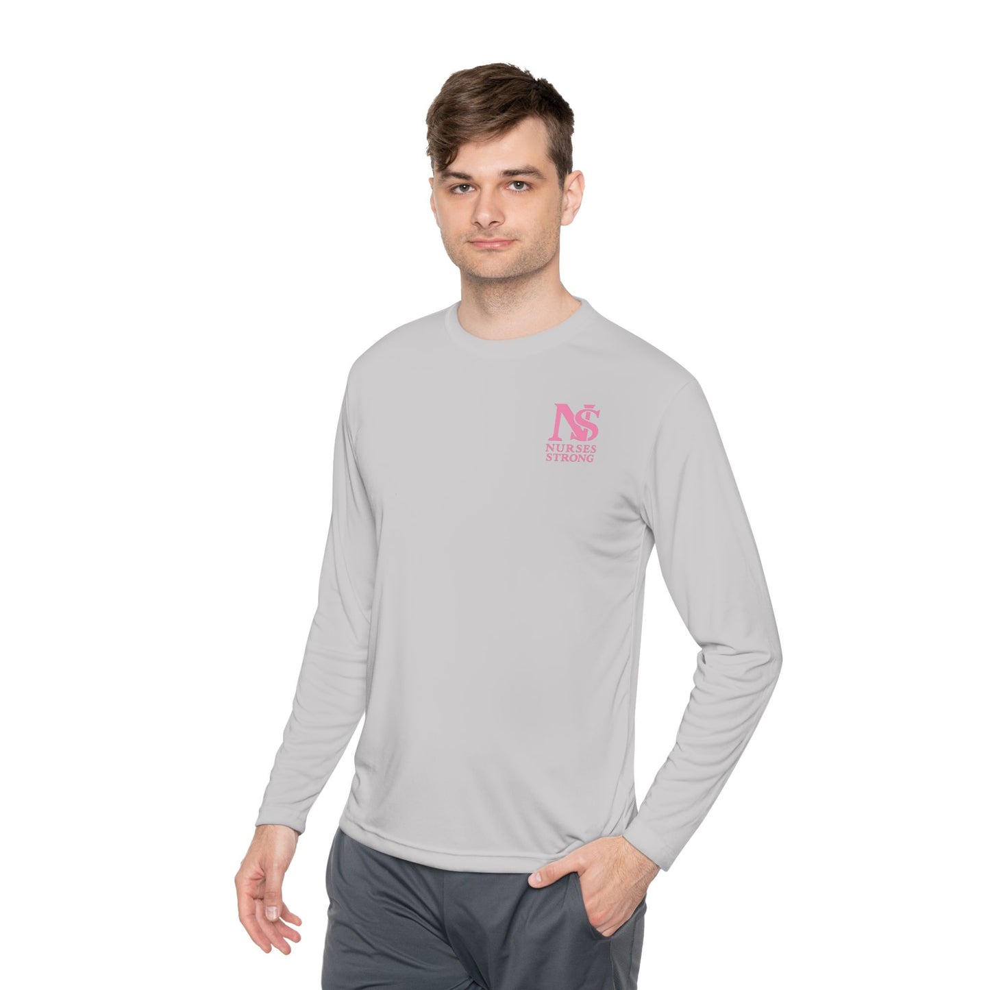Unisex Lightweight Long Sleeve Tee - Nurses Strong T-Shirt for Healthcare Workers, Gift for Nurses, Fitness Shirt, Casual Wear, [...]