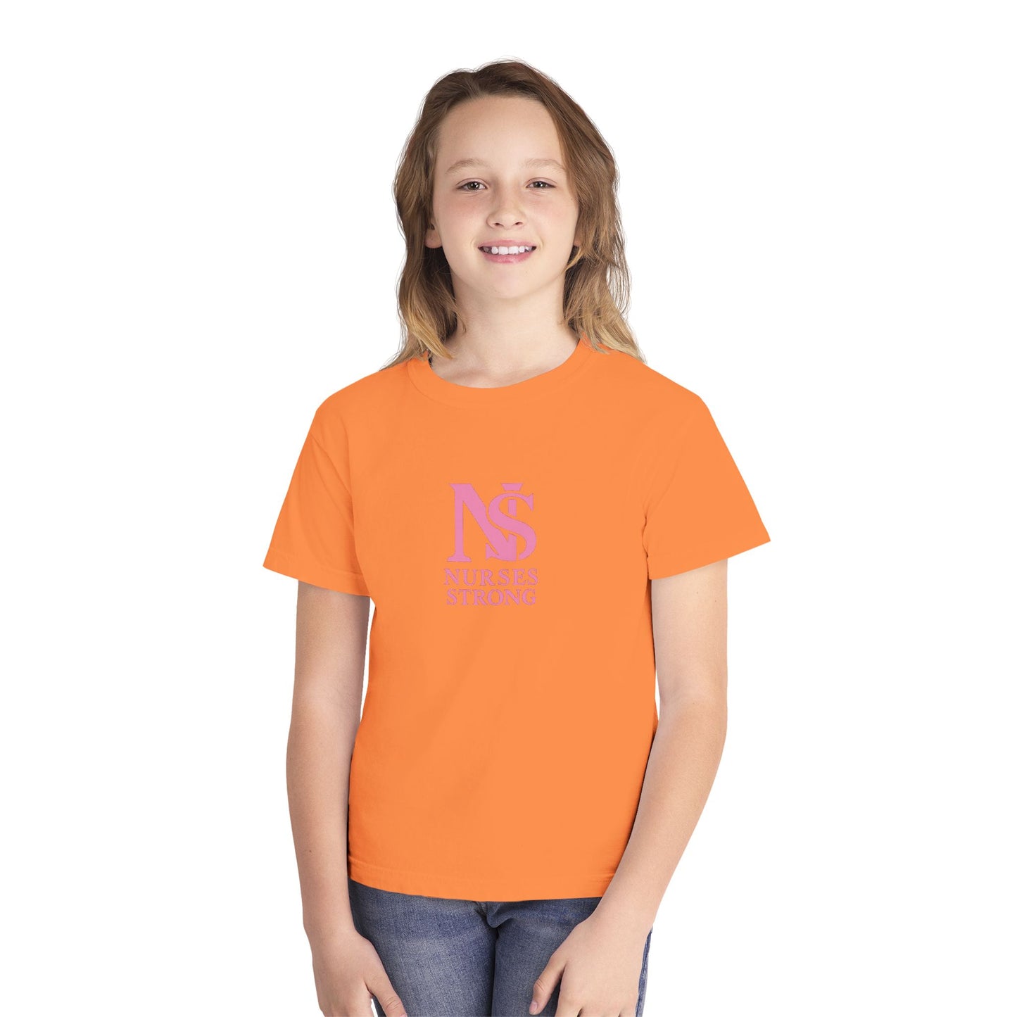 Nurses Strong Youth Tee, Inspirational Shirt for Future Nurses, Motivational Gift, Medical Student Apparel, Health Care T-Shirt