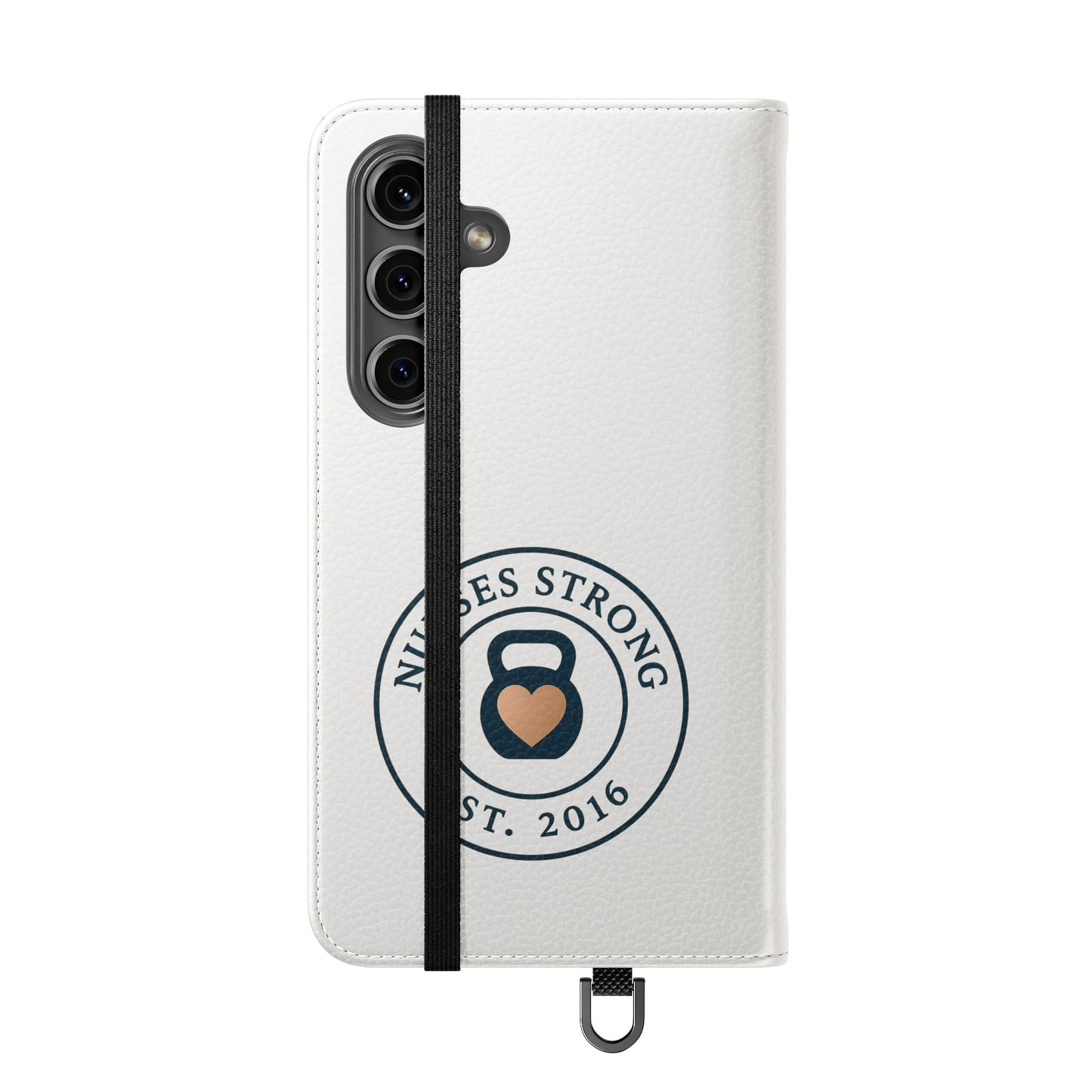 Navy Rose NS  Flip Case | Phone Accessory for Healthcare Workers | Gift for Nurses | Stylish & Functional | Durable Phone Protection