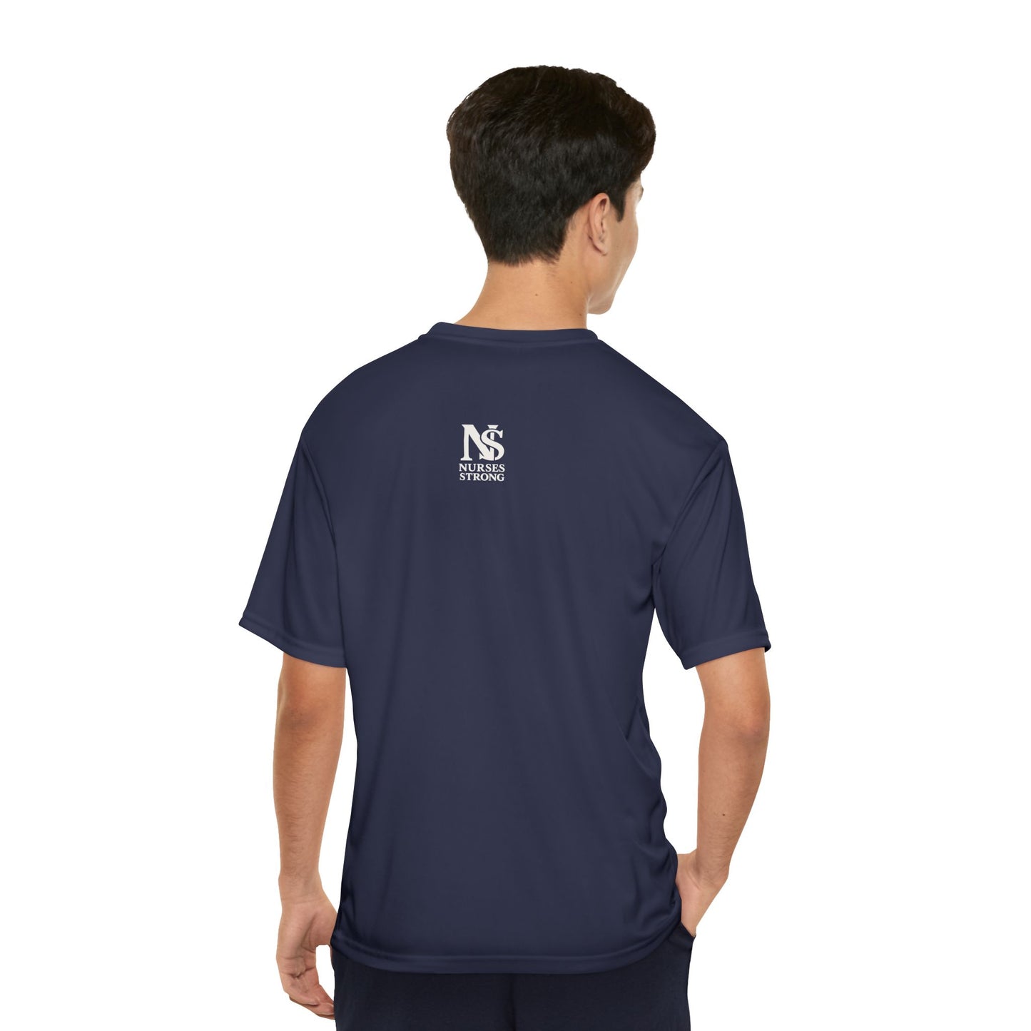 ED Men's Performance T-Shirt for Nurses, Athletic Tee, Workout Gear, Gift for Healthcare Workers, Casual Wear, Gym Shirt