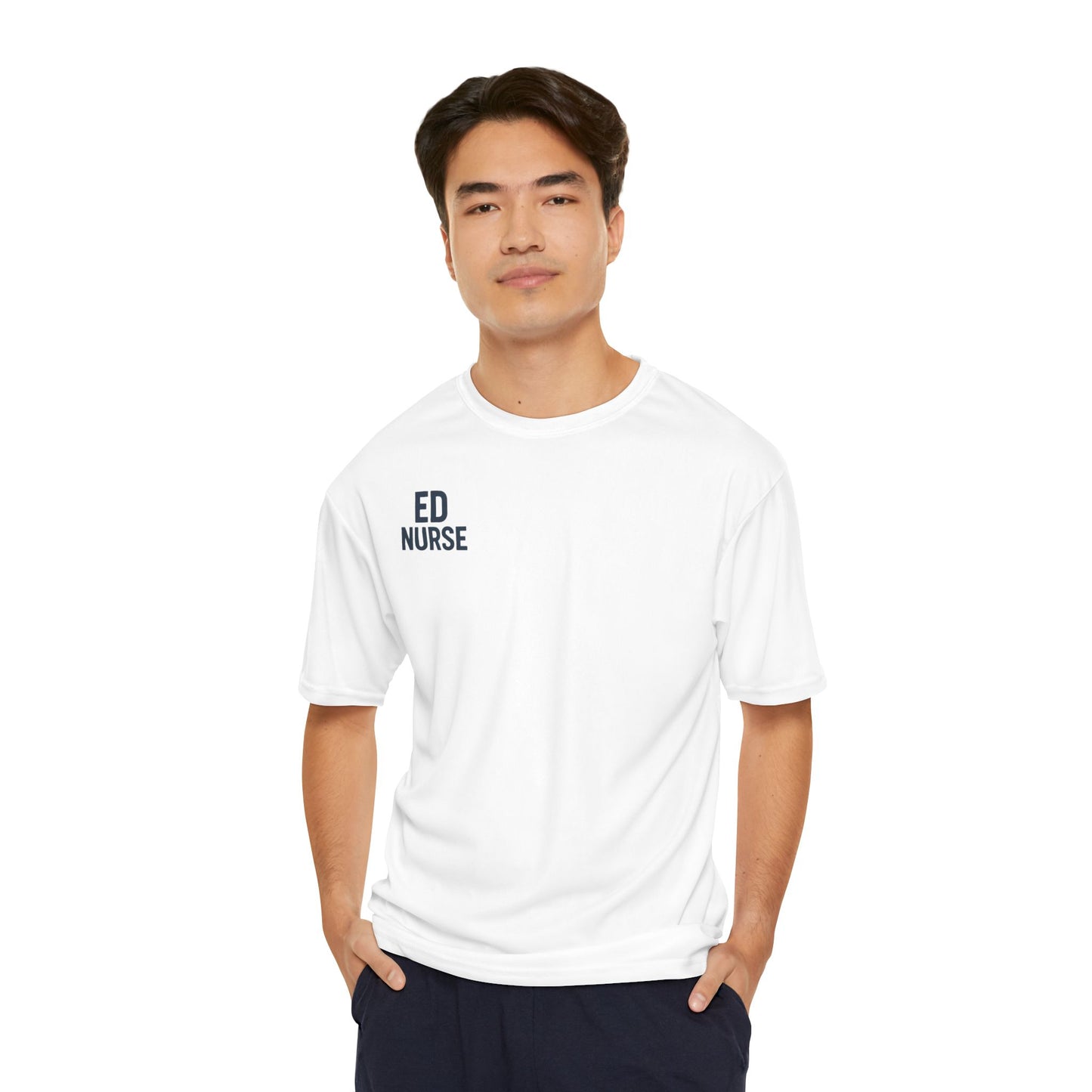 ED Men's Performance T-Shirt, Comfortable Athletic Shirt, Workout Tee, Gift for Nurses, Sportswear for Every Occasion