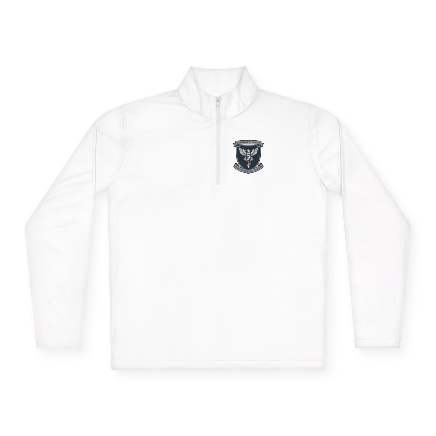 Unisex Quarter-Zip Pullover with Emblem - Cozy, Casual Layer for Outdoor Adventures, Perfect Gift for Team Spirit, Camping, Dad's Day, [...]