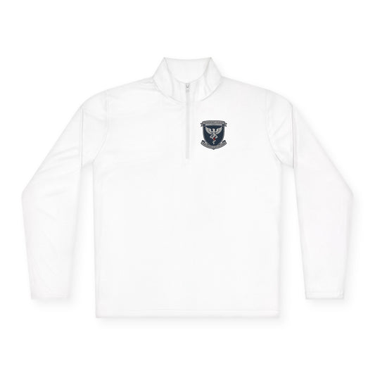 Unisex Quarter-Zip Pullover with Emblem - Cozy, Casual Layer for Outdoor Adventures, Perfect Gift for Team Spirit, Camping, Dad's Day, [...]