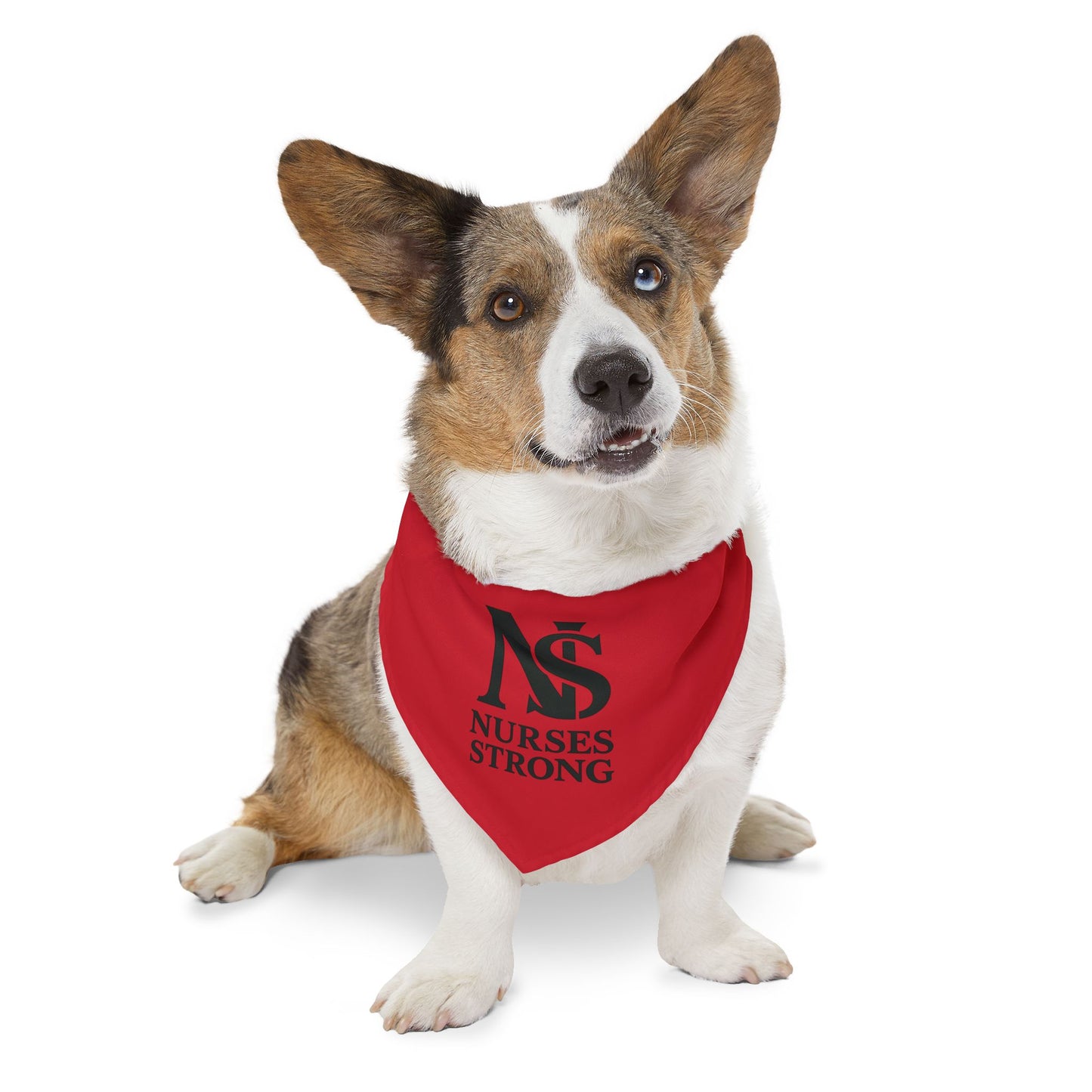 Pet Bandana Collar for Nurses, Dog Accessories, Nurse Appreciation Gift, Pet Scarf, Veterinary Gift, Medical Profession Love