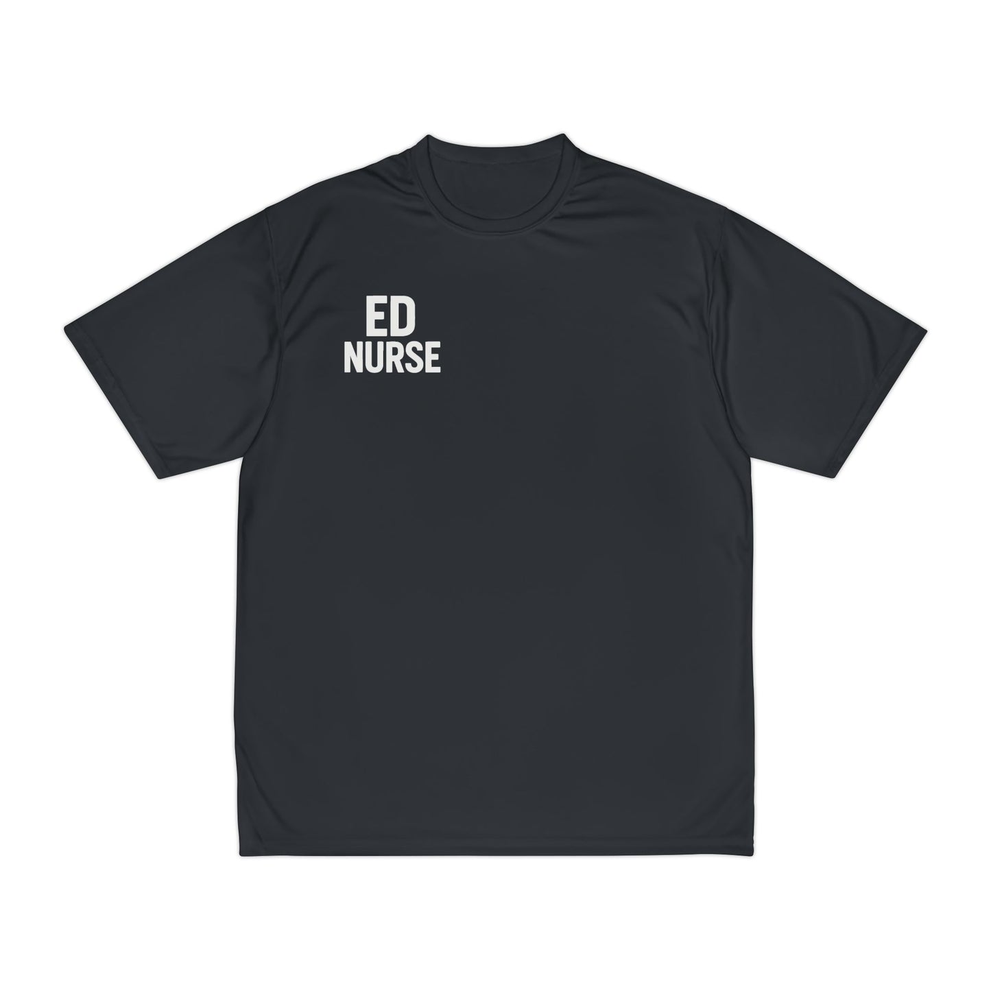ED Men's Performance T-Shirt for Nurses, Athletic Tee, Workout Gear, Gift for Healthcare Workers, Casual Wear, Gym Shirt