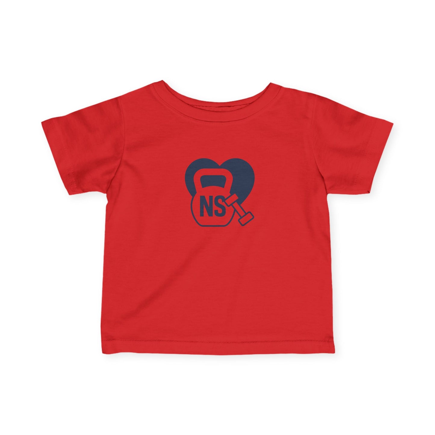 Heart & Kettlebell Infant Tee, Cute Baby Workout Shirt, Newborn Gift for Fitness Parents, Baby Clothes for Gym Lovers, Unique Baby [...]