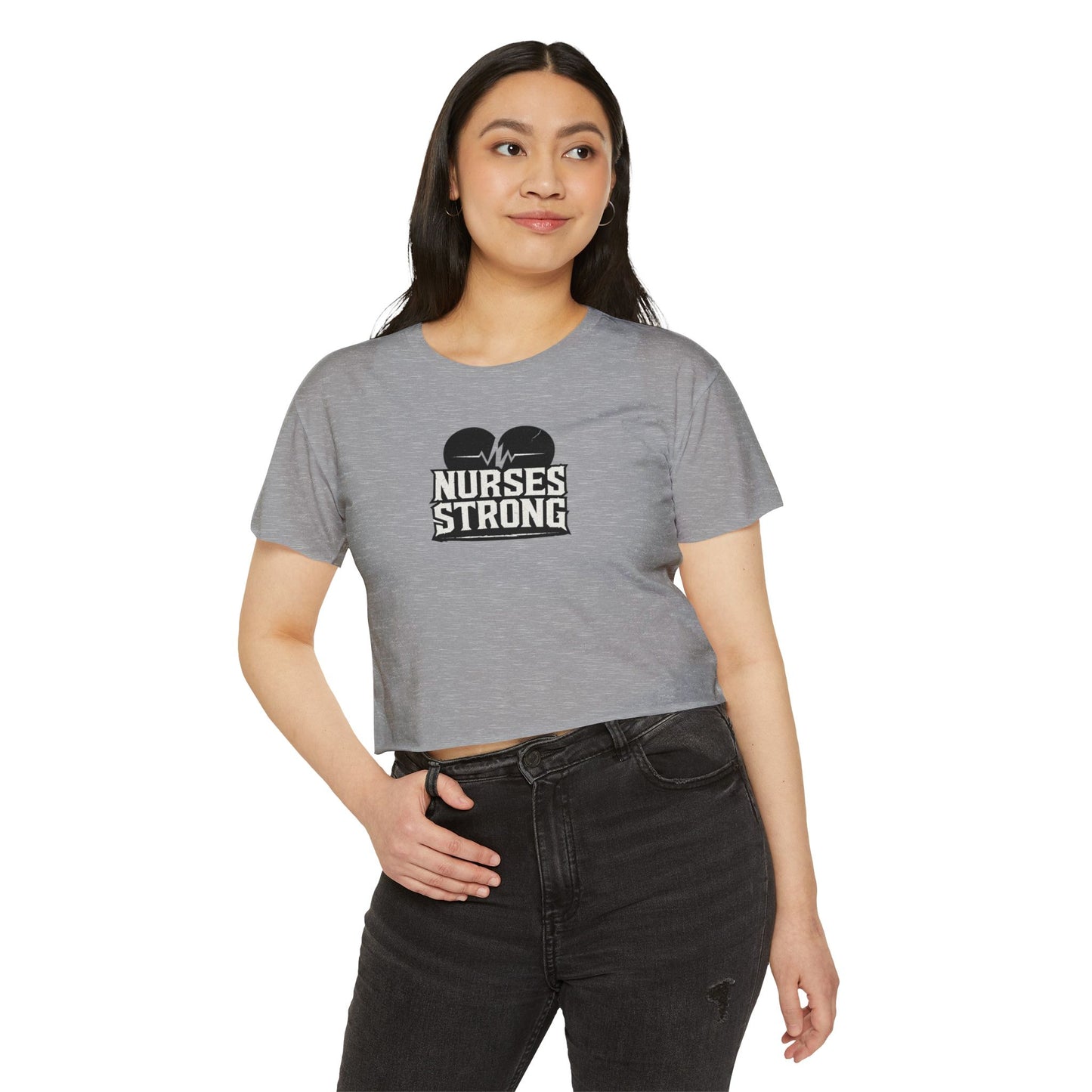 When We Were Young Festival Crop Top, Edgy Crop Tee