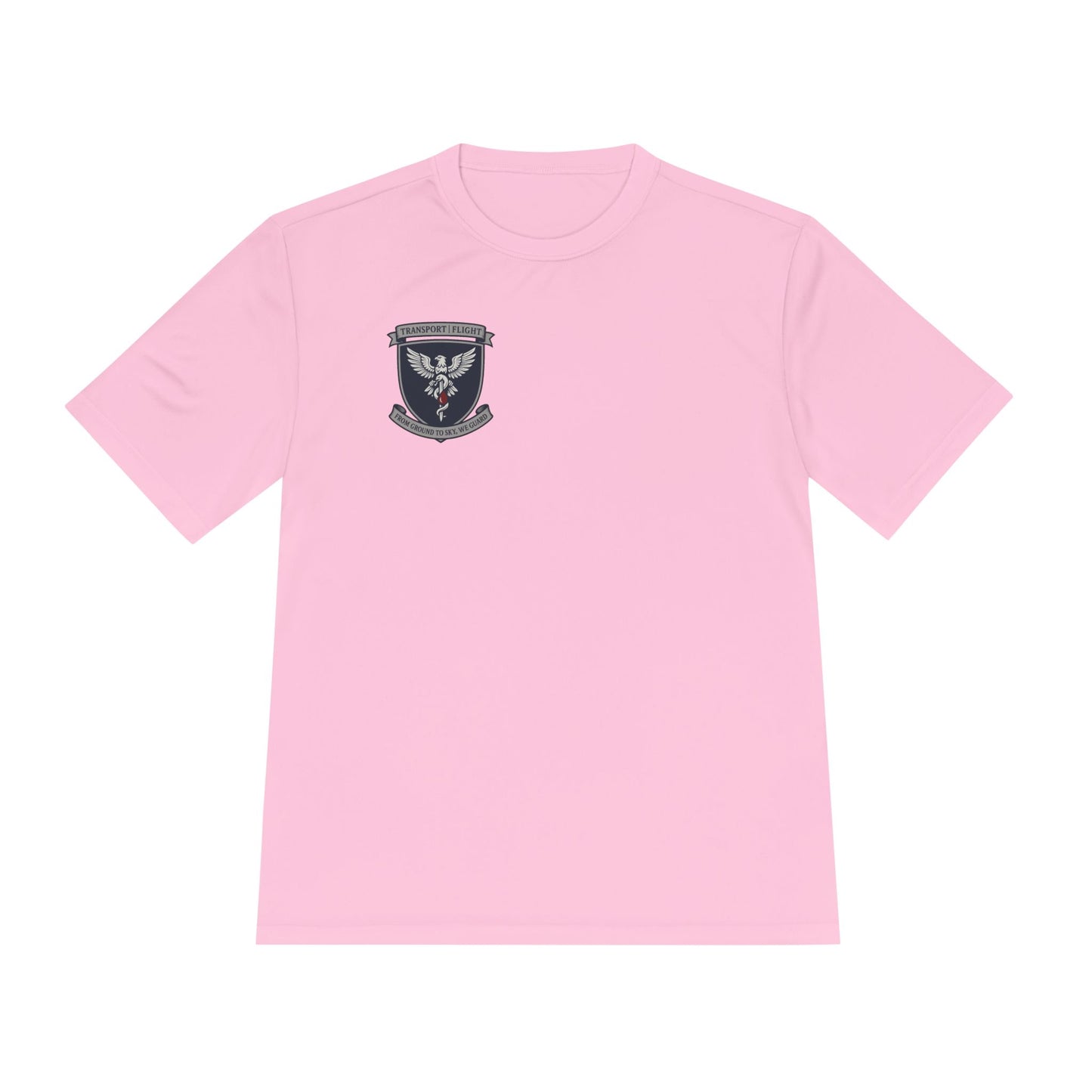 Transport/Flight Moisture Wicking Tee - Comfortable Athletic Shirt, Fitness Wear, Active Lifestyle, Sports Apparel, Workout Top