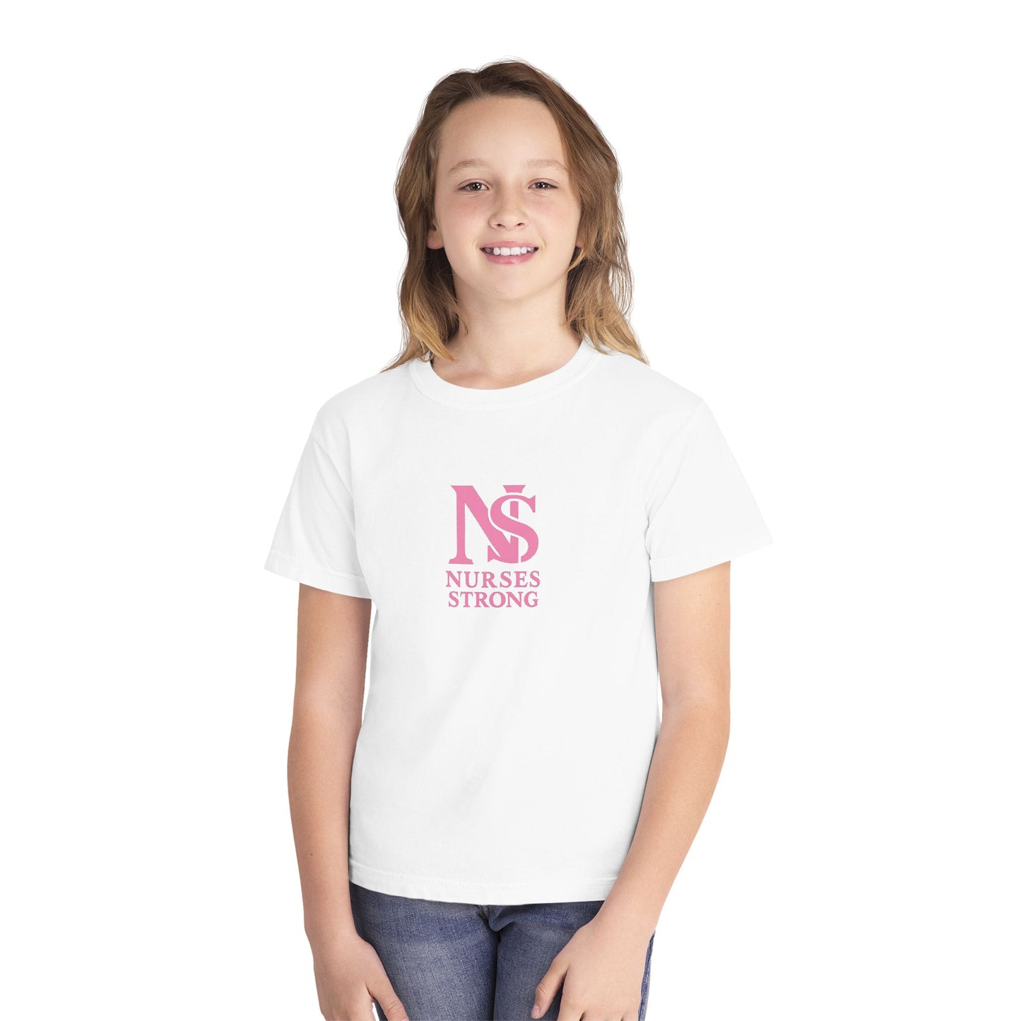 Nurses Strong Youth Tee, Inspirational Shirt for Future Nurses, Motivational Gift, Medical Student Apparel, Health Care T-Shirt
