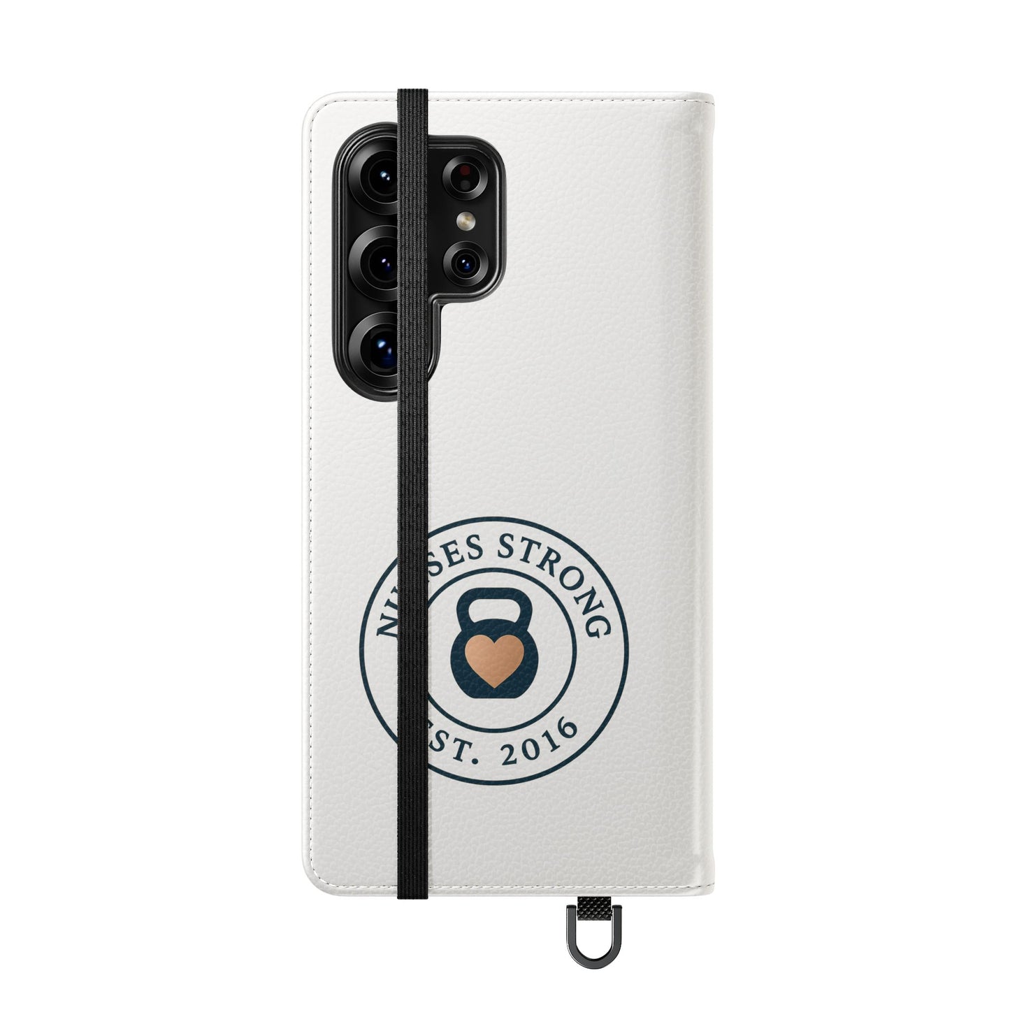 Navy Rose NS  Flip Case | Phone Accessory for Healthcare Workers | Gift for Nurses | Stylish & Functional | Durable Phone Protection
